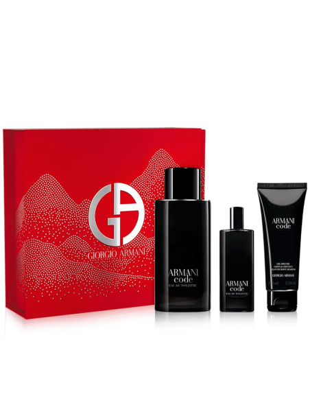SET ARMANI CODE H EDT 125 ML +SG 75 ML+15 ML