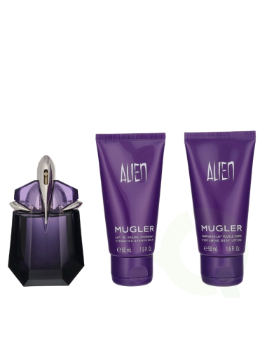 SET MUGLER ALIEN W EDP 30ML + BL 50ML + SG50ML