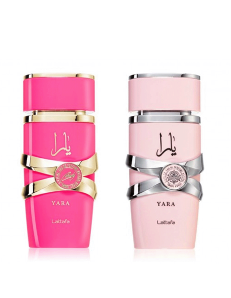 SET LATTAFA YARA EDP 100ML + YARA CANDY EDP 100ML