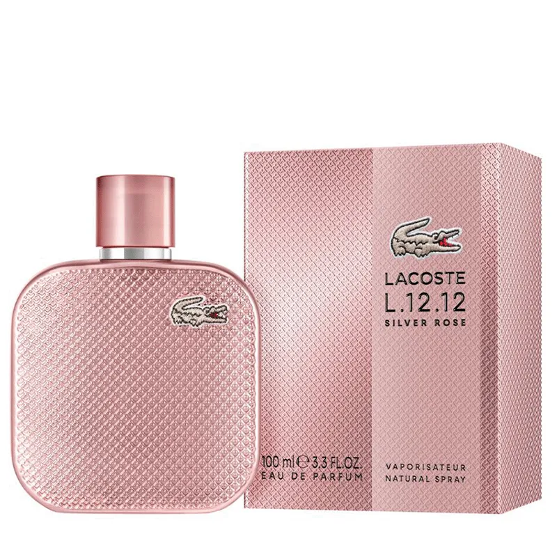 Lacoste L.12.12 Silver Rose EDP | Elegant Women’s Perfume