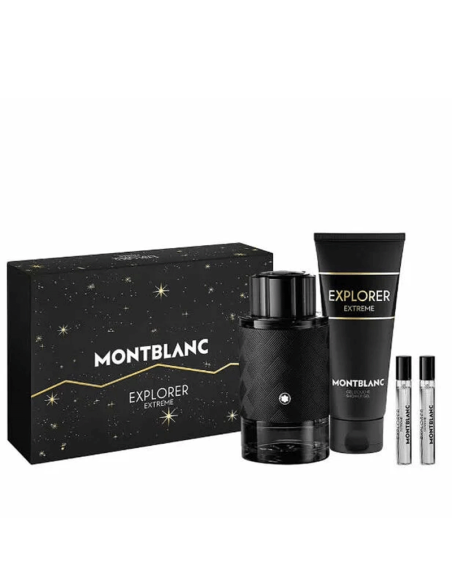 SET MONTBLANC EXPLORER EXTREME PARFUM 100ML + SG + 7,5ML