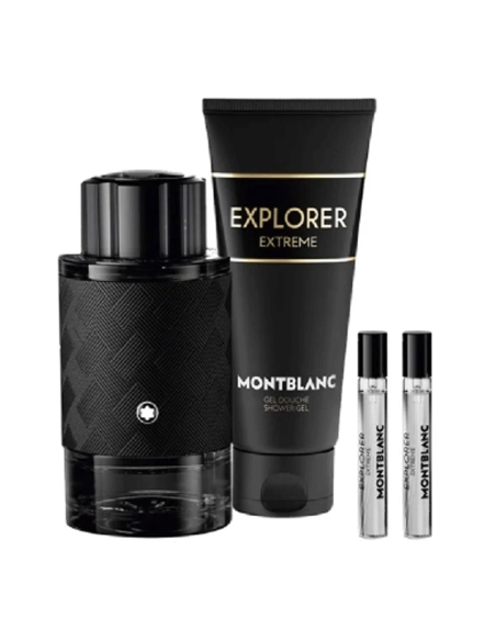 SET MONTBLANC EXPLORER EXTREME PARFUM 100ML + SG + 7,5ML