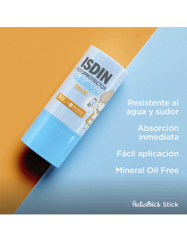 ISDIN SOL FOTOPROTECTOR STICK PEDIATRICS SPF50 20G