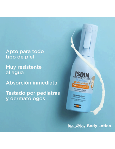 ISDIN BODY LOTION PISTOLA PEDIATRIC SPF50 250 ML
