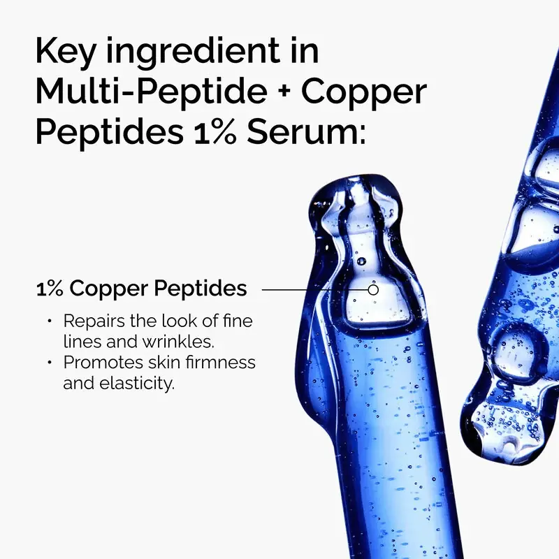 The Ordinary Multi-Peptide + Copper Peptides 1% Serum 30 ml