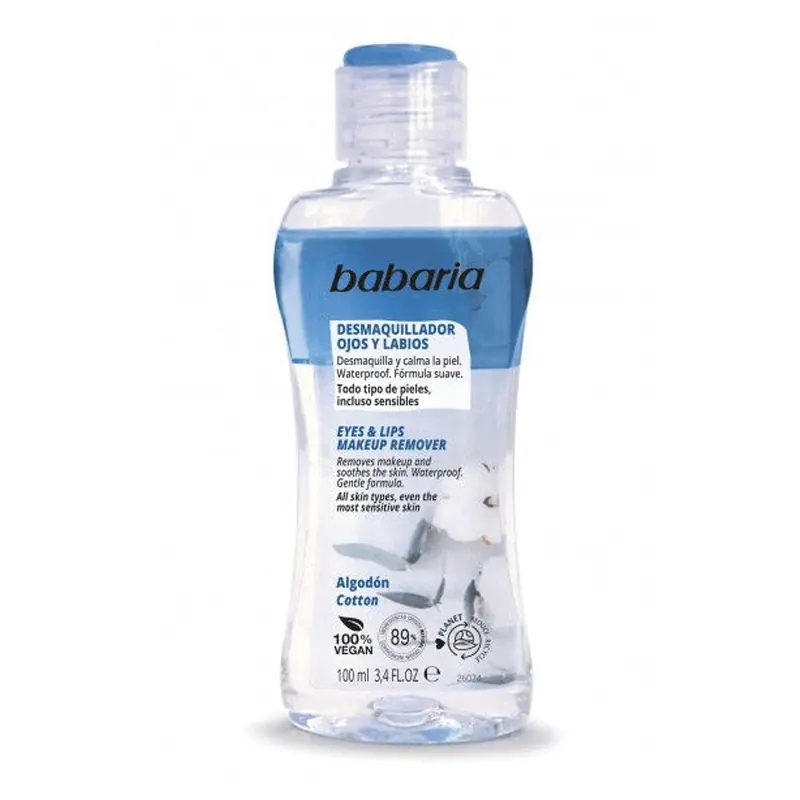 Desmaquillante Ojos y Labios Babaria 100 ml | Sensible