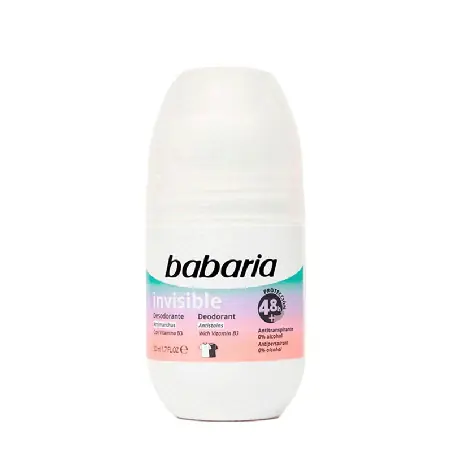 Roll-On Invisible Babaria 50 ml | Sin Manchas Amarillas