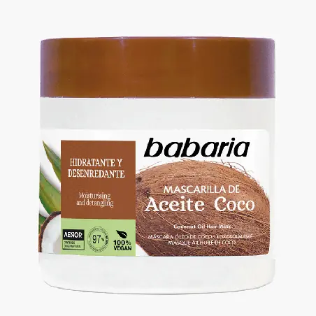 Mascarilla Capilar de Coco Babaria 400 ml | Nutrición