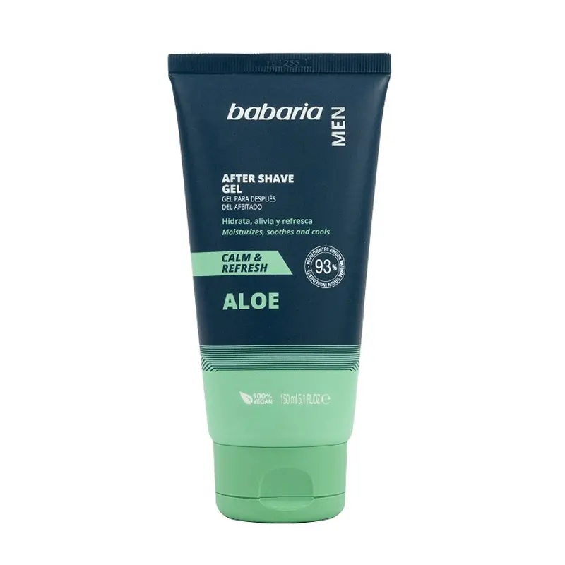 Men Aloe After Shave Gel Babaria 150 ml | Calma y Refresca
