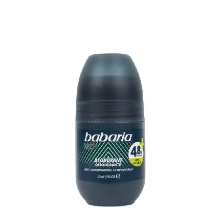 Men Desodorante Roll-On Babaria 50 ml | Eficacia 24h