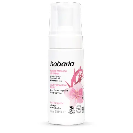 Mousse Limpiador Babaria 150 ml | Limpieza Facial Suave