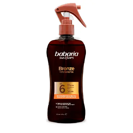 Aceite Protect Zanahoria SPF6 Babaria 300 ml | Bronceado Intenso
