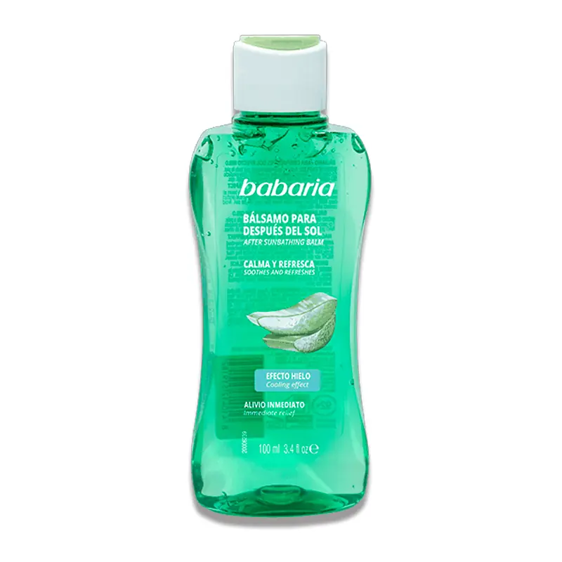 After Sun Bálsamo Efecto Hielo Aloe Babaria 100 ml | Frescor