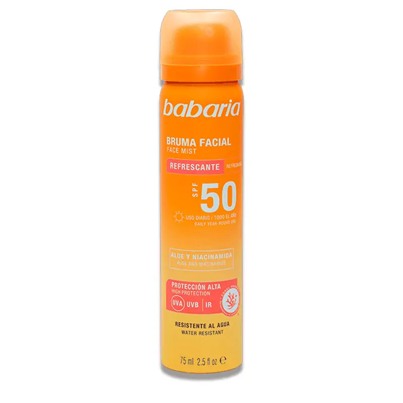 Bruma Facial Babaria 75 ml | Hidrata y Refresca