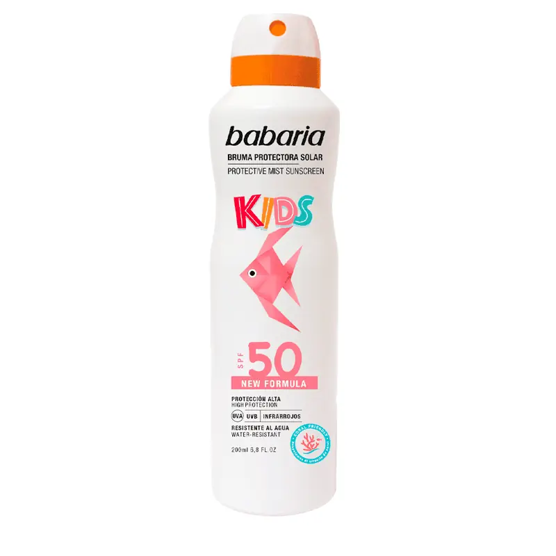 Bruma Protector Solar Infantil FPS50+ Babaria 200 ml