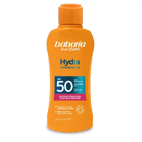Leche Solar Aloe Hydra SPF50 Babaria 100 ml | Alta Protección