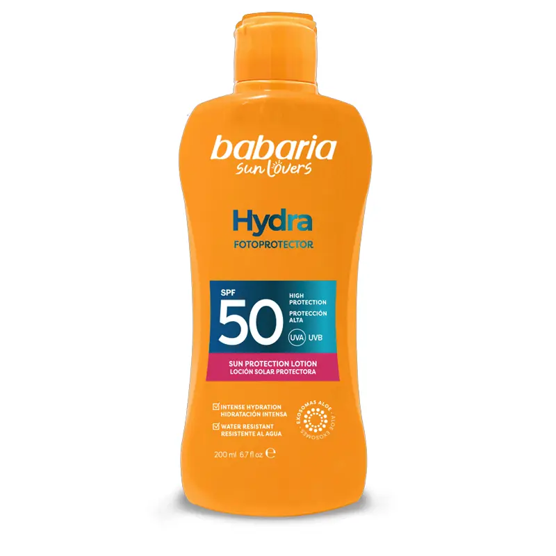 Leche Solar Aloe Hydra SPF50 Babaria 200 ml | Familiar