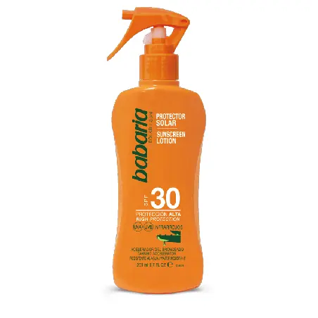 Protector Solar Aloe FPS30 Spray Babaria 200 ml