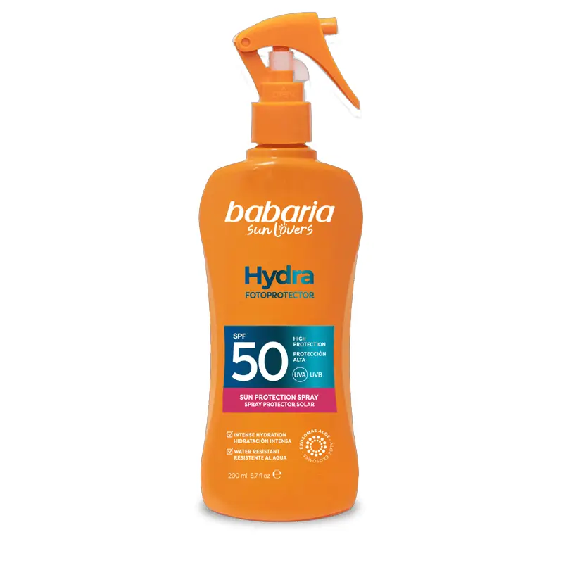 Solar Aloe Hydra SPF50 Spray Babaria 200 ml