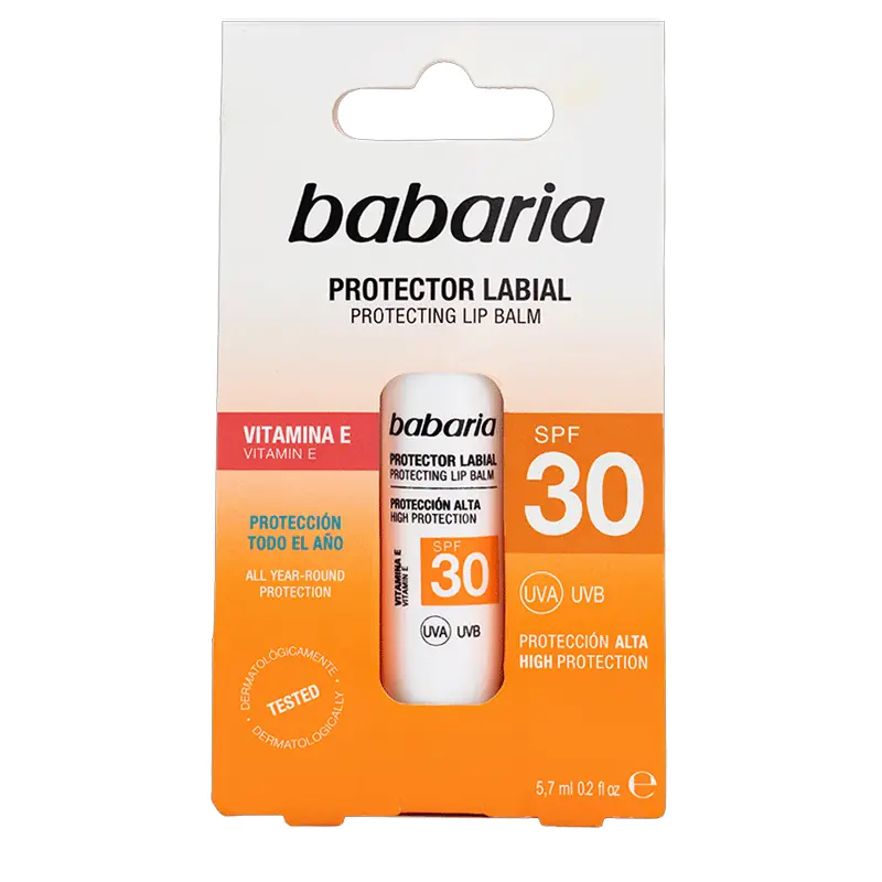 Stick Labial Aloe Vera SPF30 Babaria 5.7 ml | Protege y Nutre