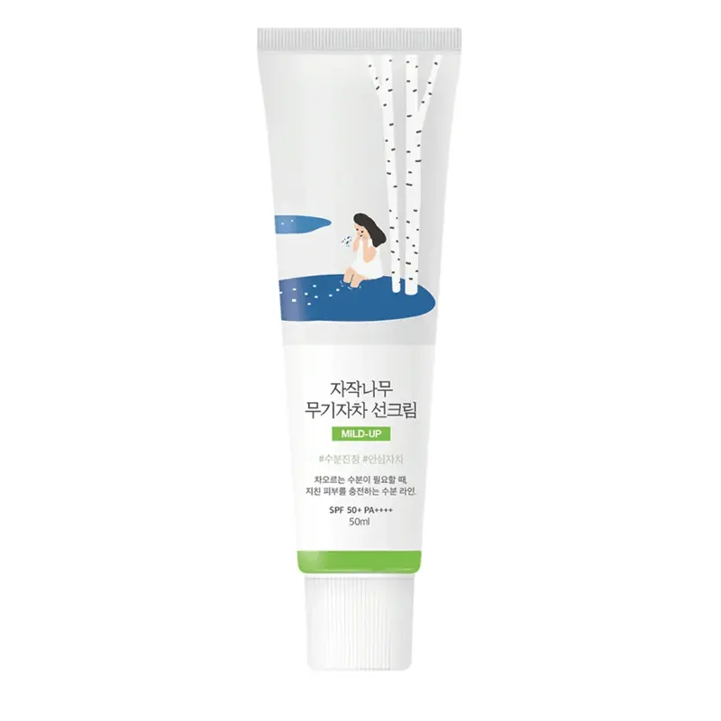 MOISTURE MILD-UP SUNSCREEN | ROUND LAB