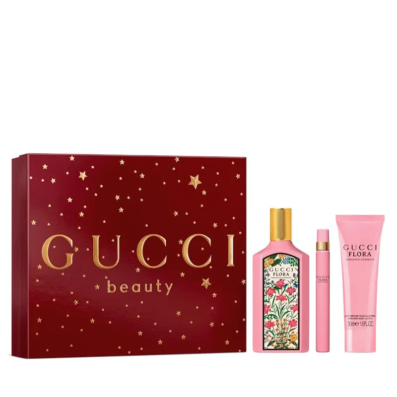Gucci Flora Gorgeous Gardenia Set | Set Regalo Floral