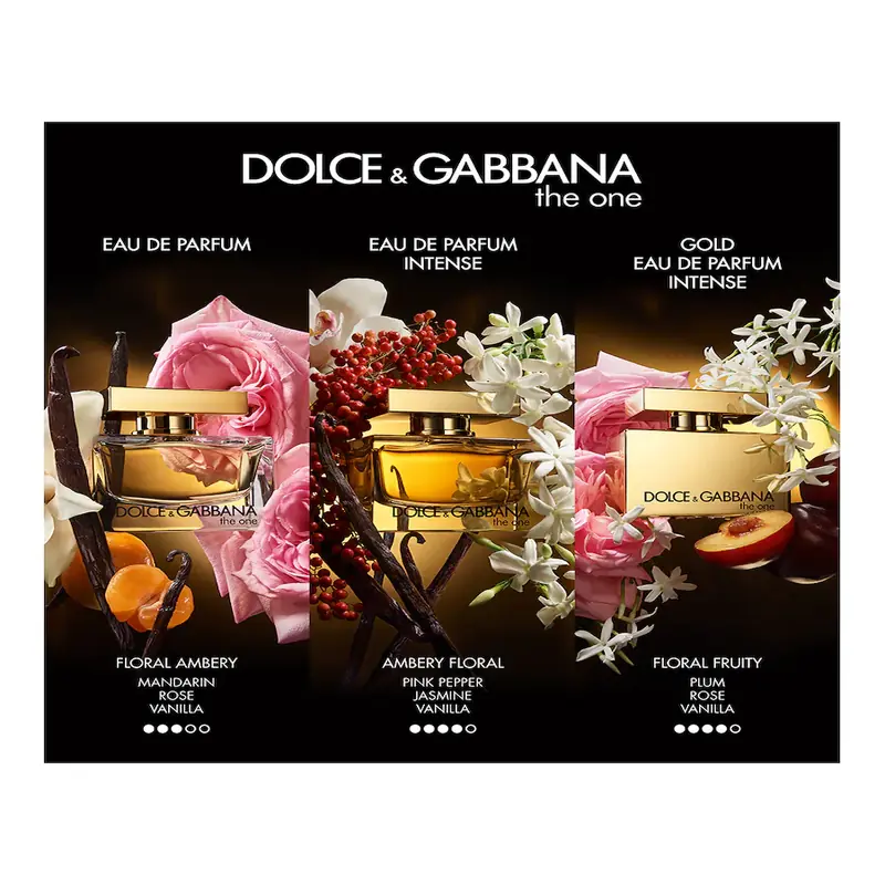 Dolce Gabbana The One EDP Intense Mujer | Perfume Floral Oriental Intenso