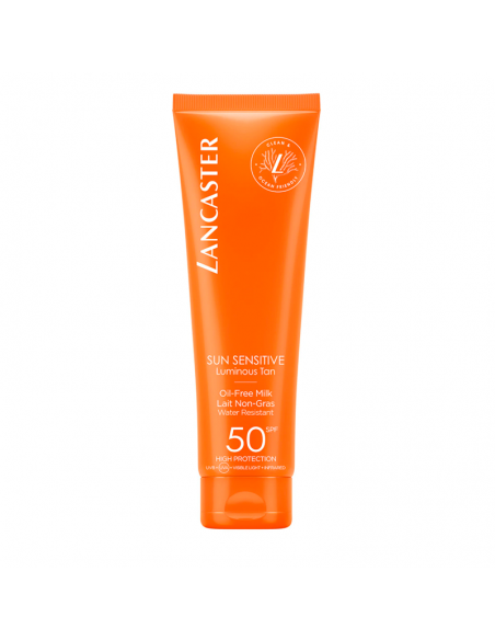 LANCASTER SOL SENSITIVE OIL FREE MILK SPF50 150 ML
