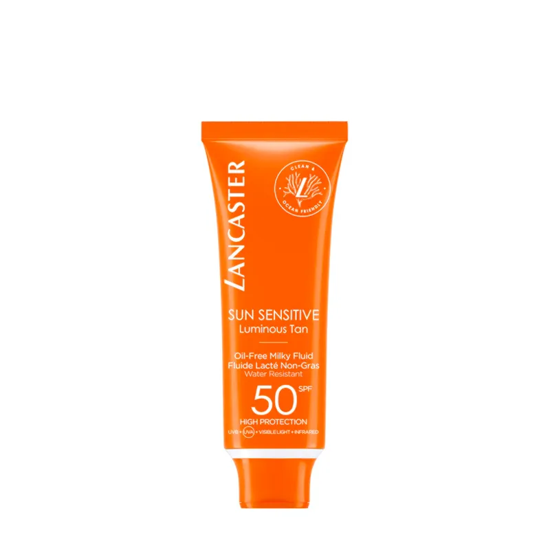LANCASTER SOL SENSITIVE OIL FREE MILK SPF50 50 ML