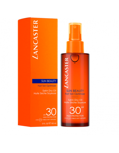 LANCASTER SOL T-M BODY SATIN SHEEN OIL SPF30