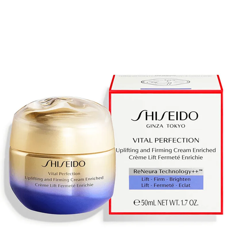 SHISEIDO VITAL PERFECT UPLIFTING AND FIRMING CREAM ENRICHED, 50ML