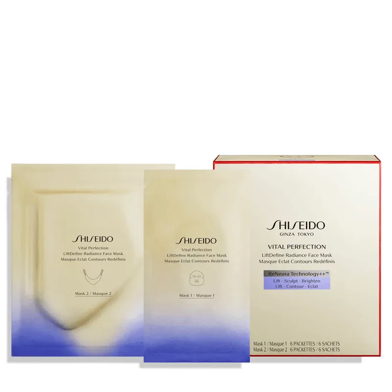 SHISEIDO VITAL PERFECT LIFT RADIANCE FACE MASK