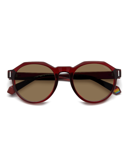 POLAROID 6207/S 206368 BURGUNDY