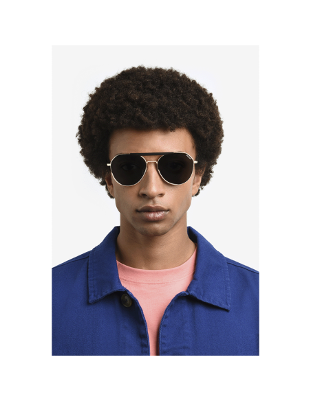 POLAROID 6211/S/X 206330 GOLD BLACK