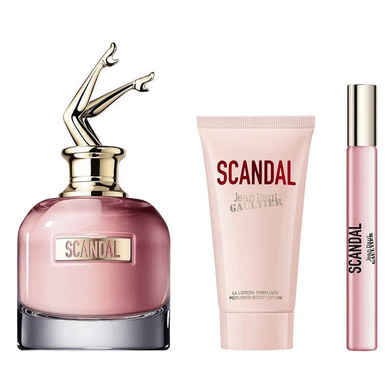 SET JPG SCANDAL PARFUM 80ML+BL75+6ML