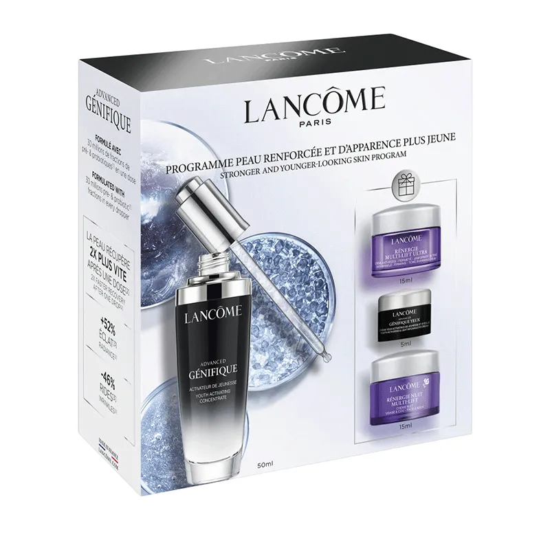 SET LANCOME GENIFIQUE ADVANCED SR 50ML +CREMA OJOS+