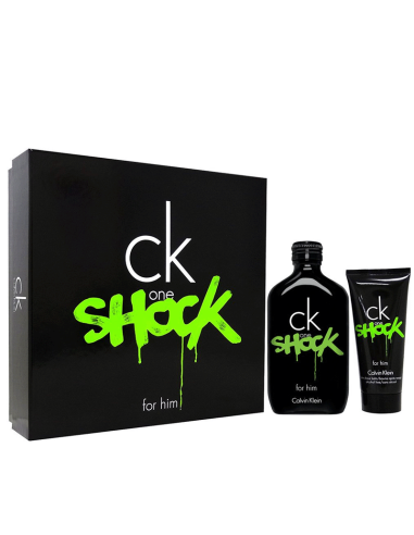 SET CK ONE SHOCK M EDT 100ML + BW 100ML