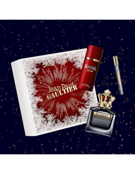 SET JPG SCANDAL MEN EDT 100ML+DEO+MG