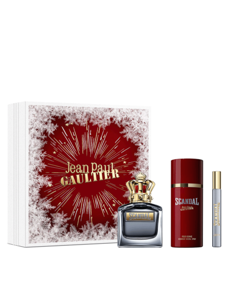 SET JPG SCANDAL MEN EDT 100ML+DEO+MG