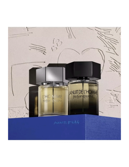 SET YSL L'HOMME EDT 100ML+10ML+GEL