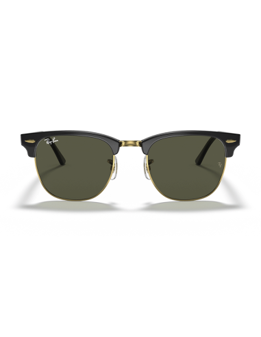 RAYBAN Clubmaster W0365 - Negro sobre dorado