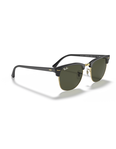 RAYBAN Clubmaster W0365 - Negro sobre dorado