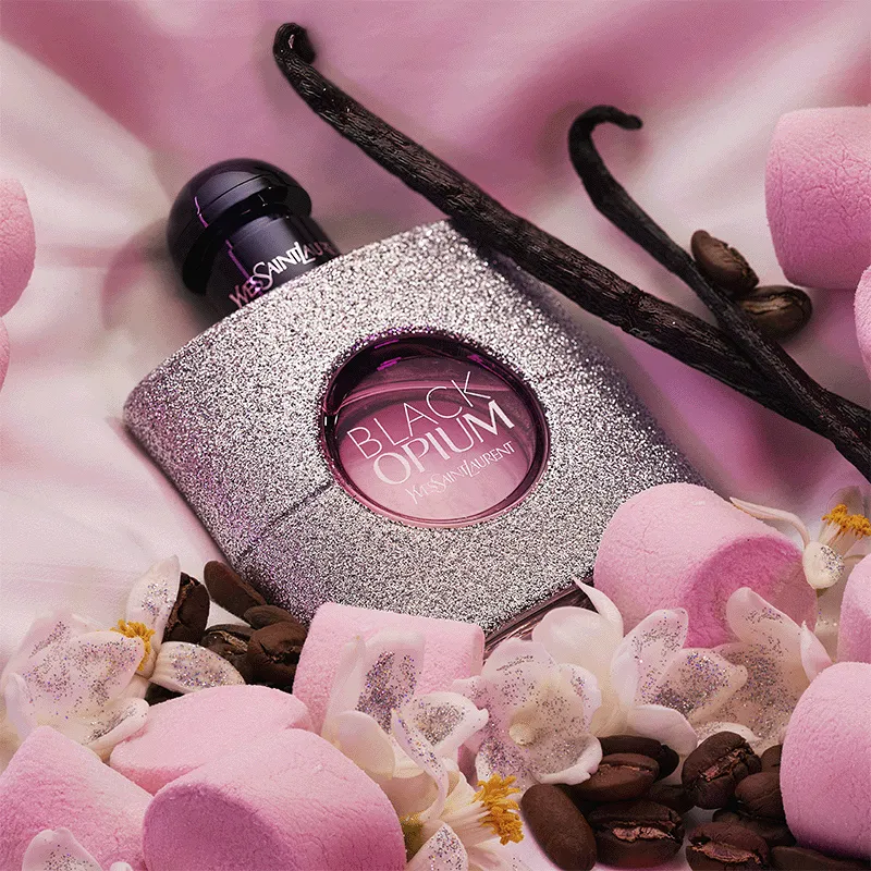 Black Opium Glitter Yves Saint Laurent | ESENNIA