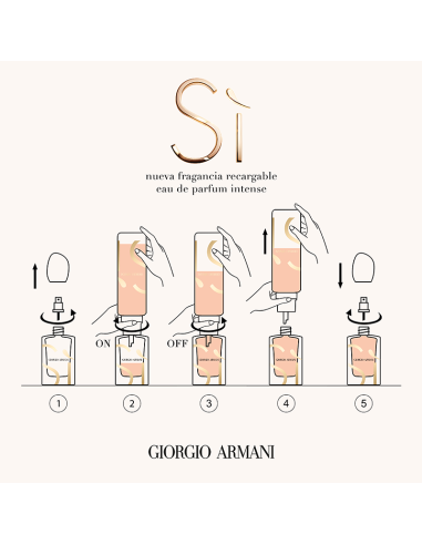 Si Eau de Parfum Intense Giorgio Armani Refillable