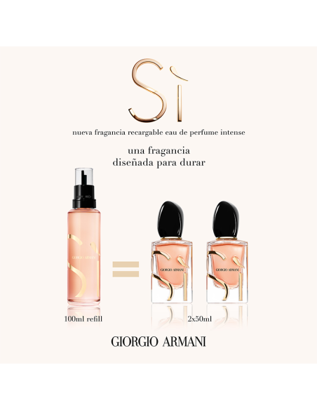 Si Eau de Parfum Intense Giorgio Armani Refillable
