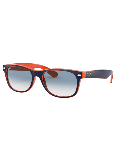 RAYBAN 789/3F - Azul sobre naranja