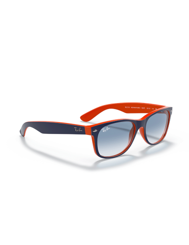 RAYBAN 789/3F - Azul sobre naranja