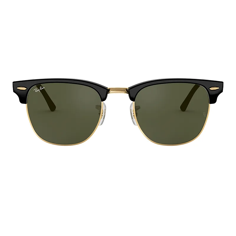 RAYBAN Clubmaster W0365 - Negro sobre dorado | ESENNIA