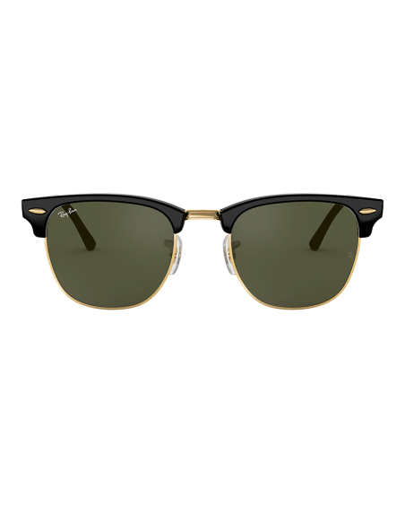 RAYBAN Clubmaster W0365 - Negro sobre dorado