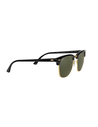 RAYBAN Clubmaster W0365 - Negro sobre dorado